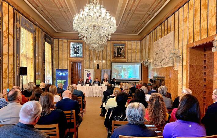 Tisková konference Nadačního fondu Magdaleny Kožené