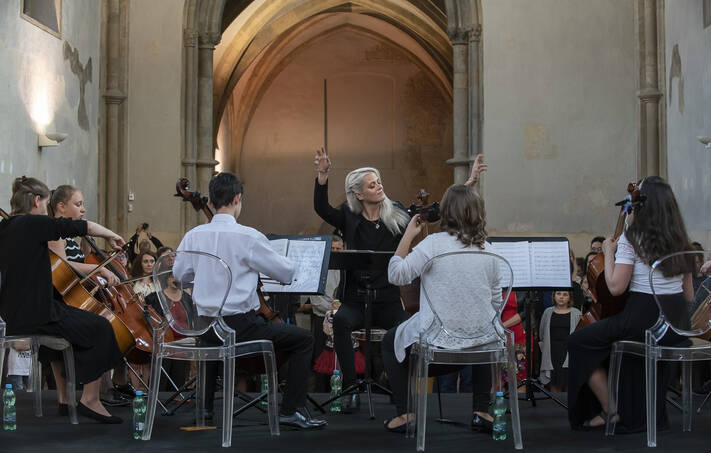 Stipendisté MenART na ZUŠ Open v rámci Pražského jara