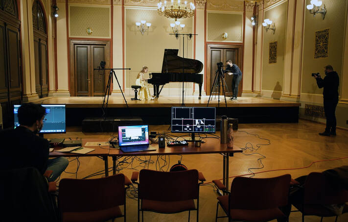 Absolventská vystoupení stipendistů Akademie MenART v pražském Rudolfinu