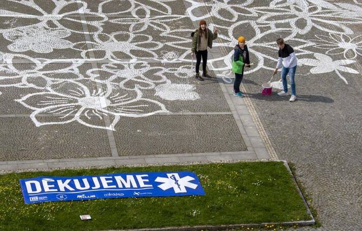 Kytičky pro zdravotníky