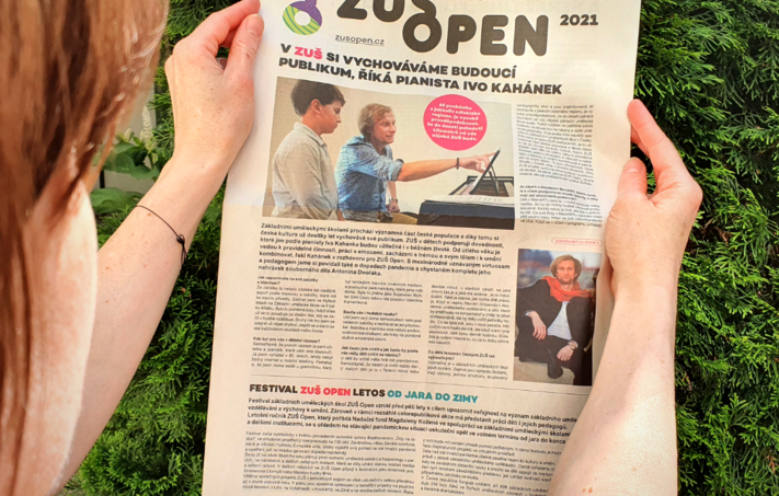 Dnes vychází příloha ZUŠ Open v Deníku