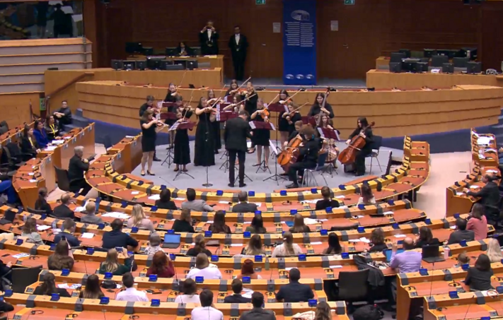 Prezentace ZUŠ v Evropském parlamentu v Bruselu