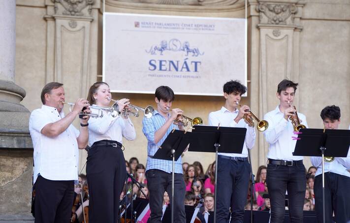 ZUŠ Open programme in the Waldstein Garden of the Senate of the Parliament of the Czech Republic