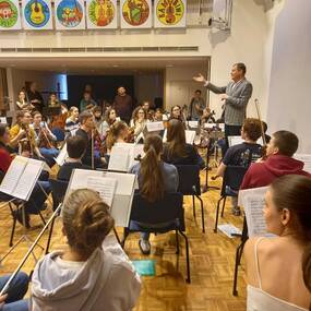 Zahajovací soustředění symfonického orchestru v Liberci