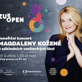 Přímý přenos Benefičního koncertu Magdaleny Kožené a základních uměleckých škol