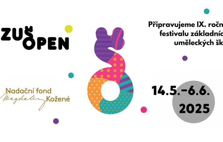 Sledujte s námi zahájení celostátního festivalu ZUŠ Open 2025!
