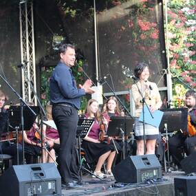 Festival v parku Štěpánky Rohanové