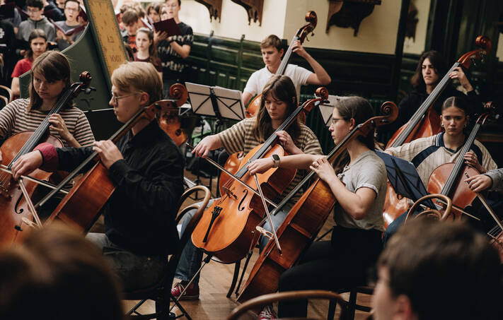 Přispějte pohybem na cestu dětského orchestru do Říma!