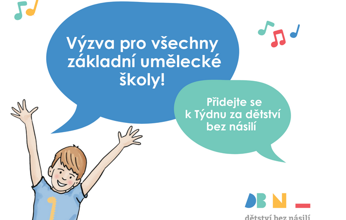  ZUŠky, pojďme společně bubnovat za dětství bez násilí